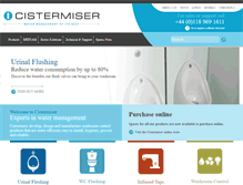Tablet Screenshot of cistermiser.co.uk